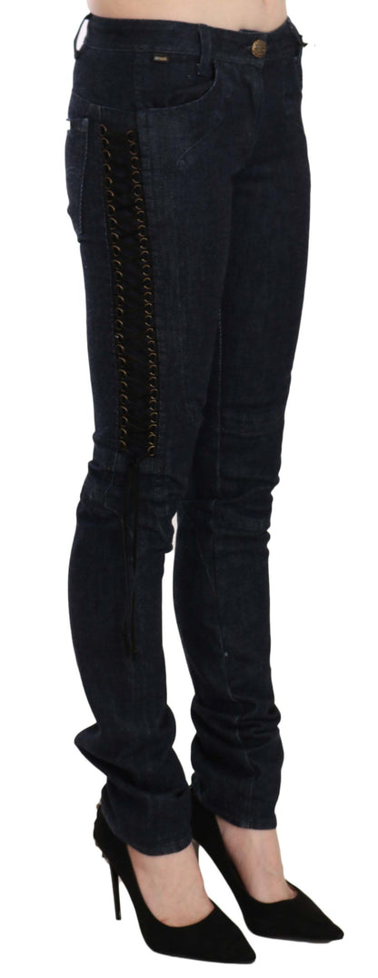 Pantalones ajustados elegantes de cintura baja