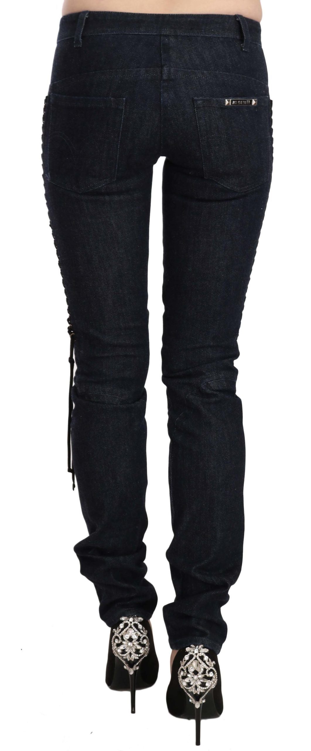 Pantalones ajustados elegantes de cintura baja