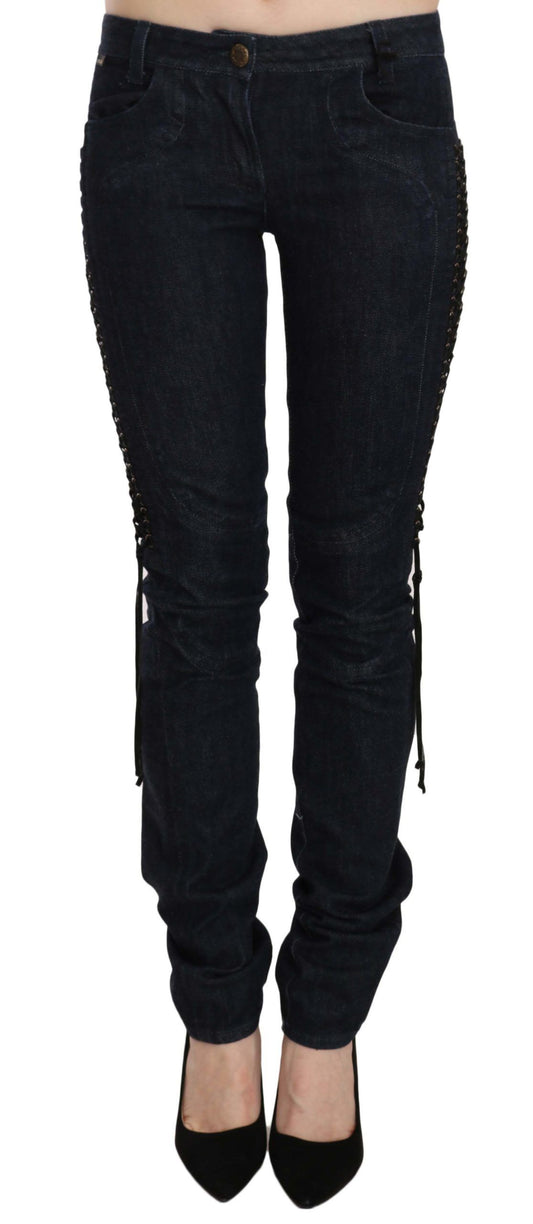 Pantalones ajustados elegantes de cintura baja