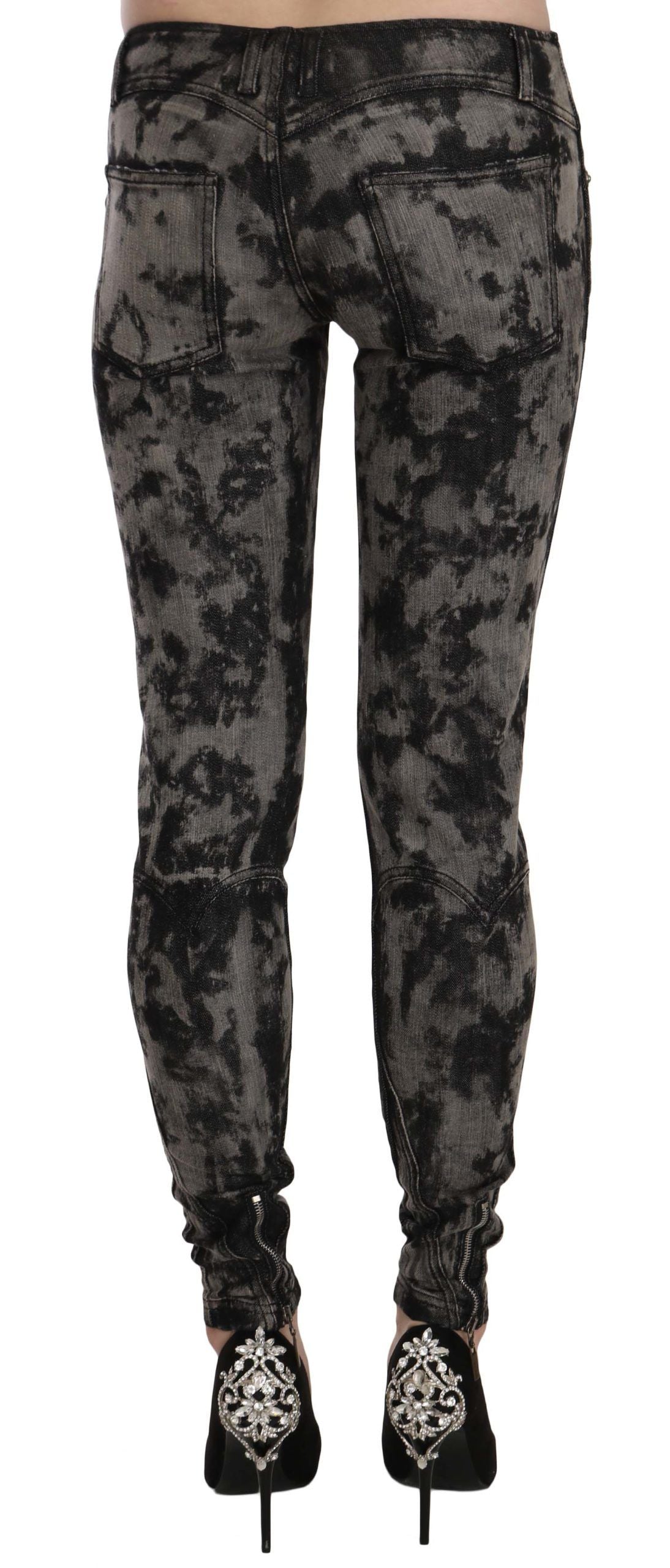 Pantalones vaqueros ajustados de cintura baja elegantes
