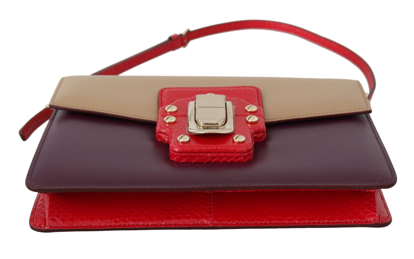 Exquisito bolso de hombro de piel LUCIA