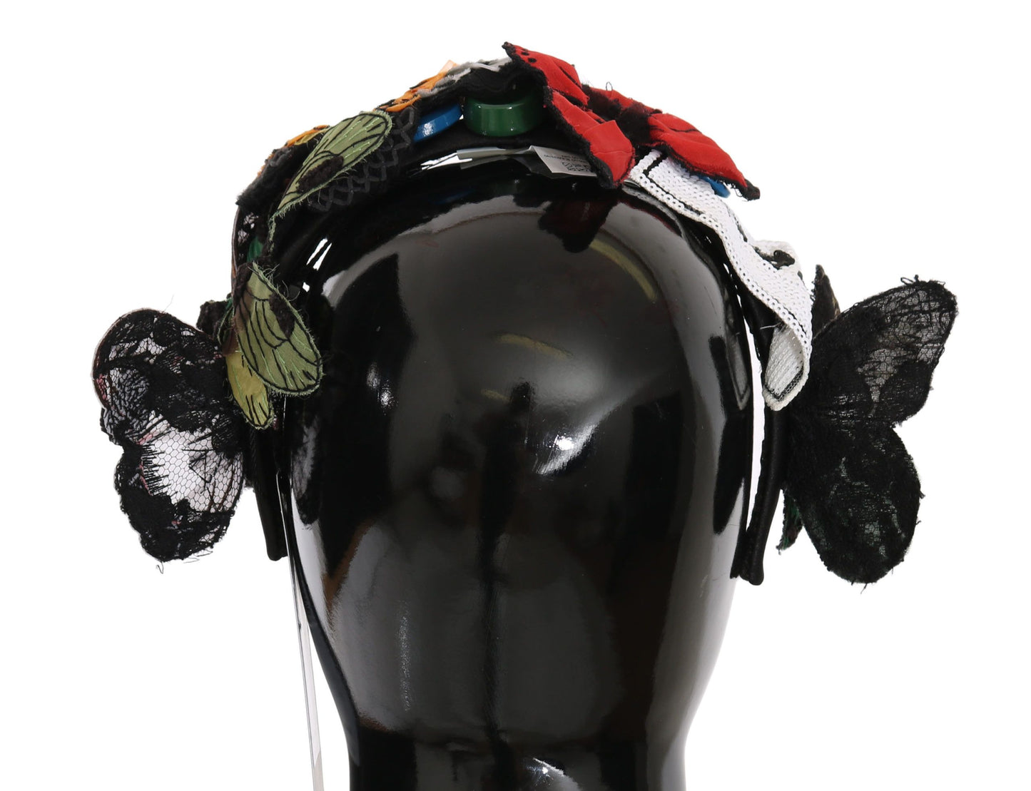 Diadema elegante de seda floral