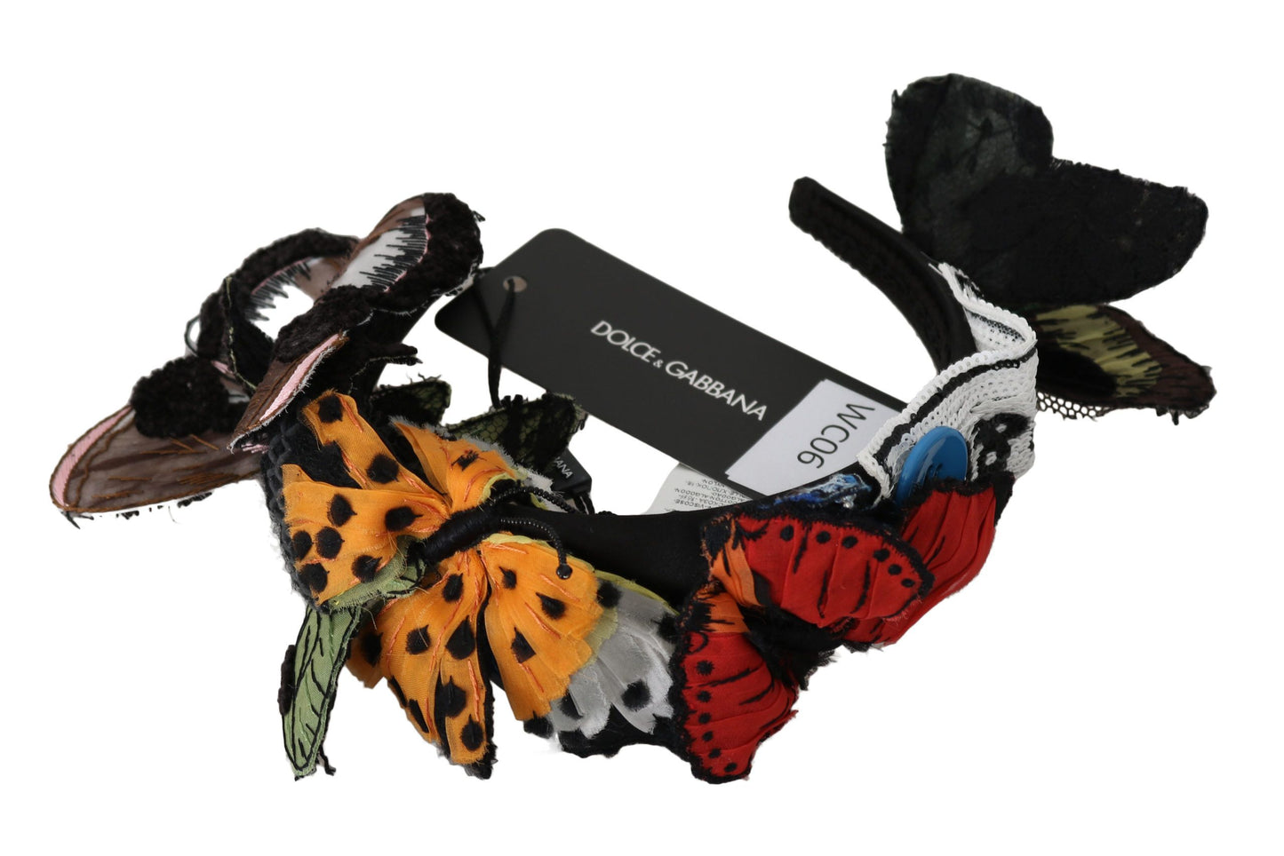 Diadema elegante de seda floral