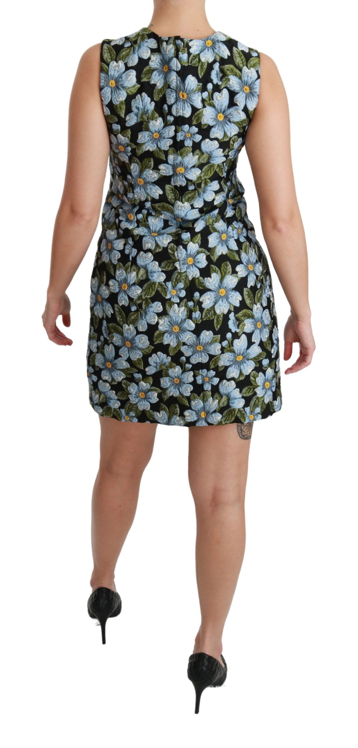 Elegante minivestido floral