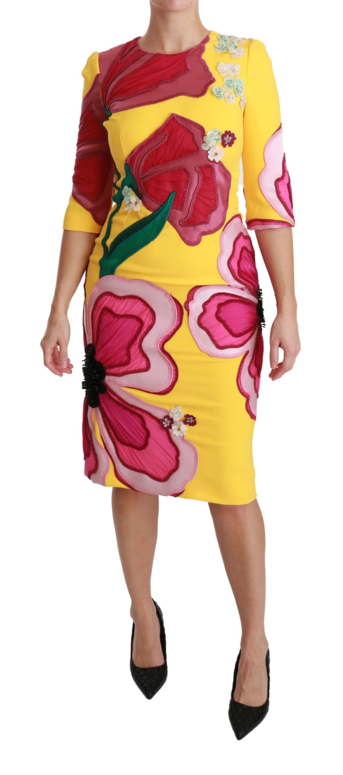 Vestido hasta la rodilla Sunshine Bloom