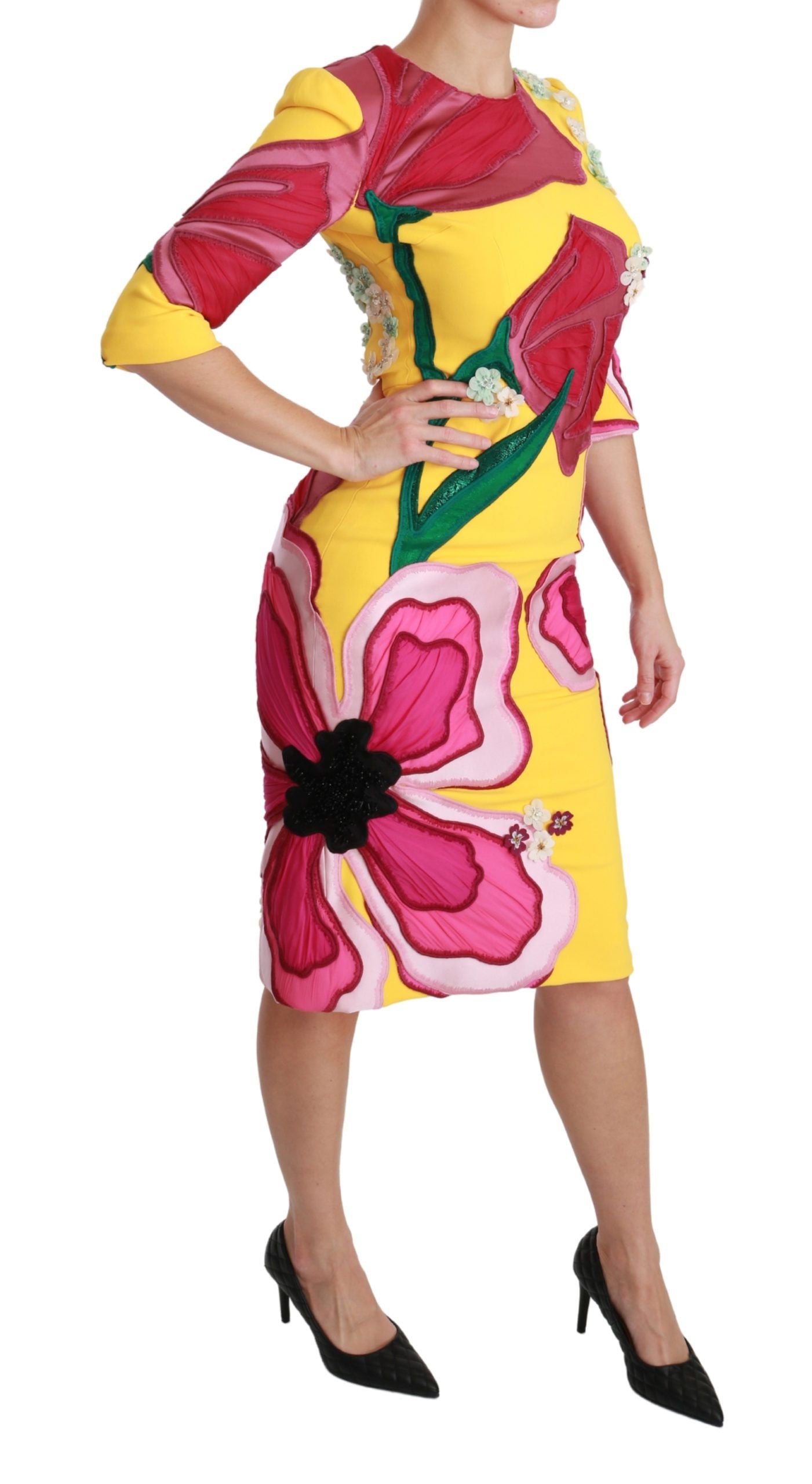 Vestido hasta la rodilla Sunshine Bloom