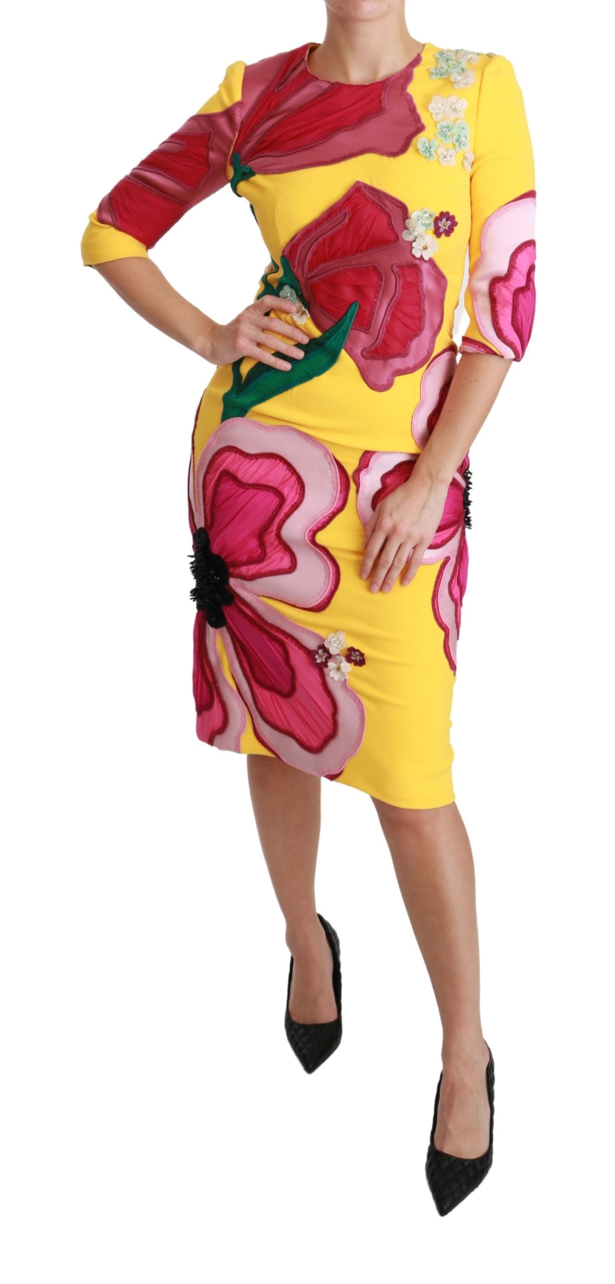 Vestido hasta la rodilla Sunshine Bloom