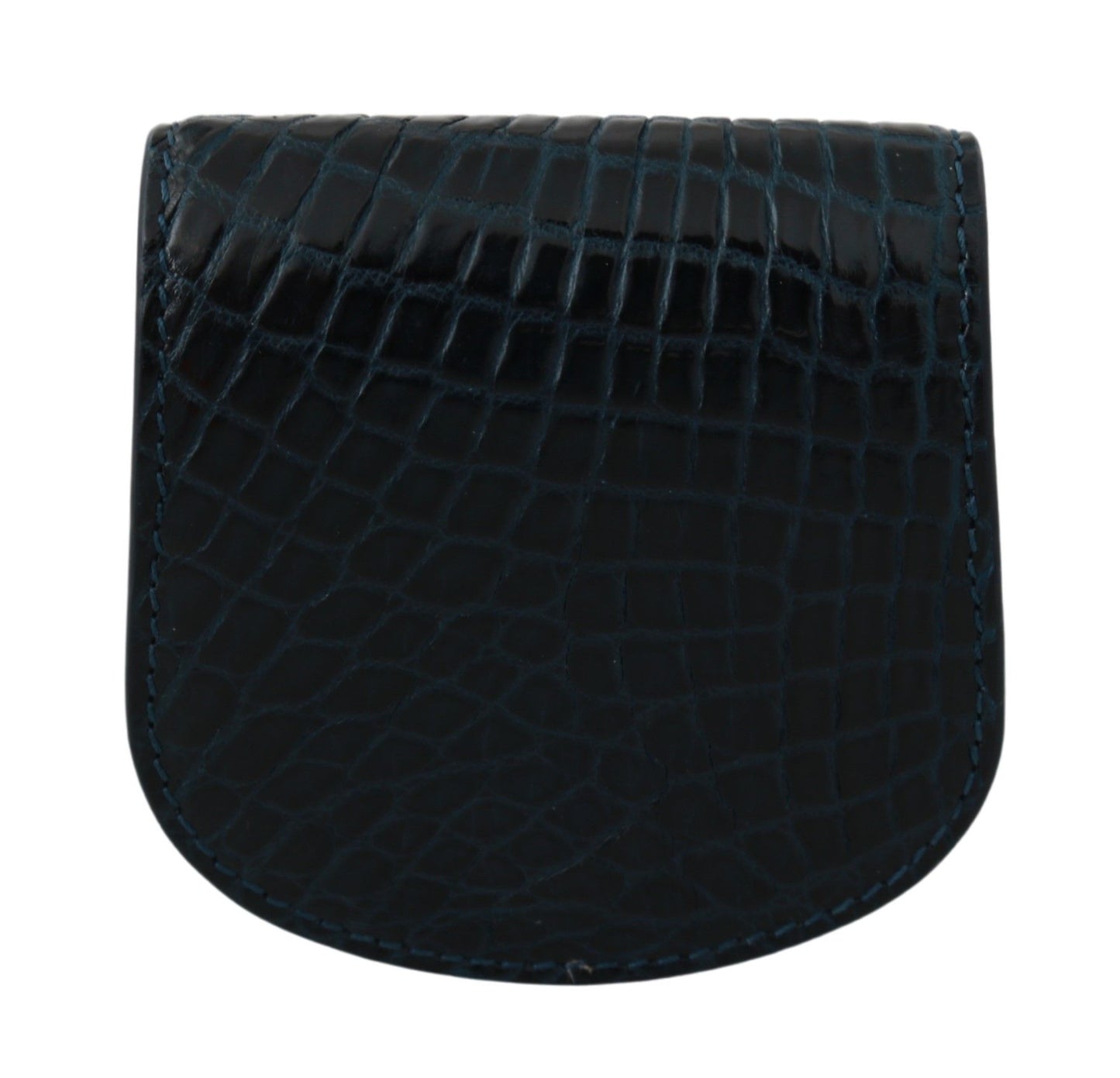 Exquisita cartera con monedero azul oscuro