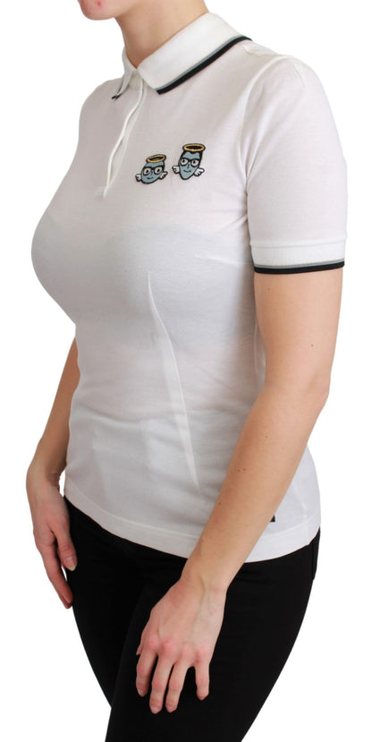 Camiseta bordada Chic Polo Angel