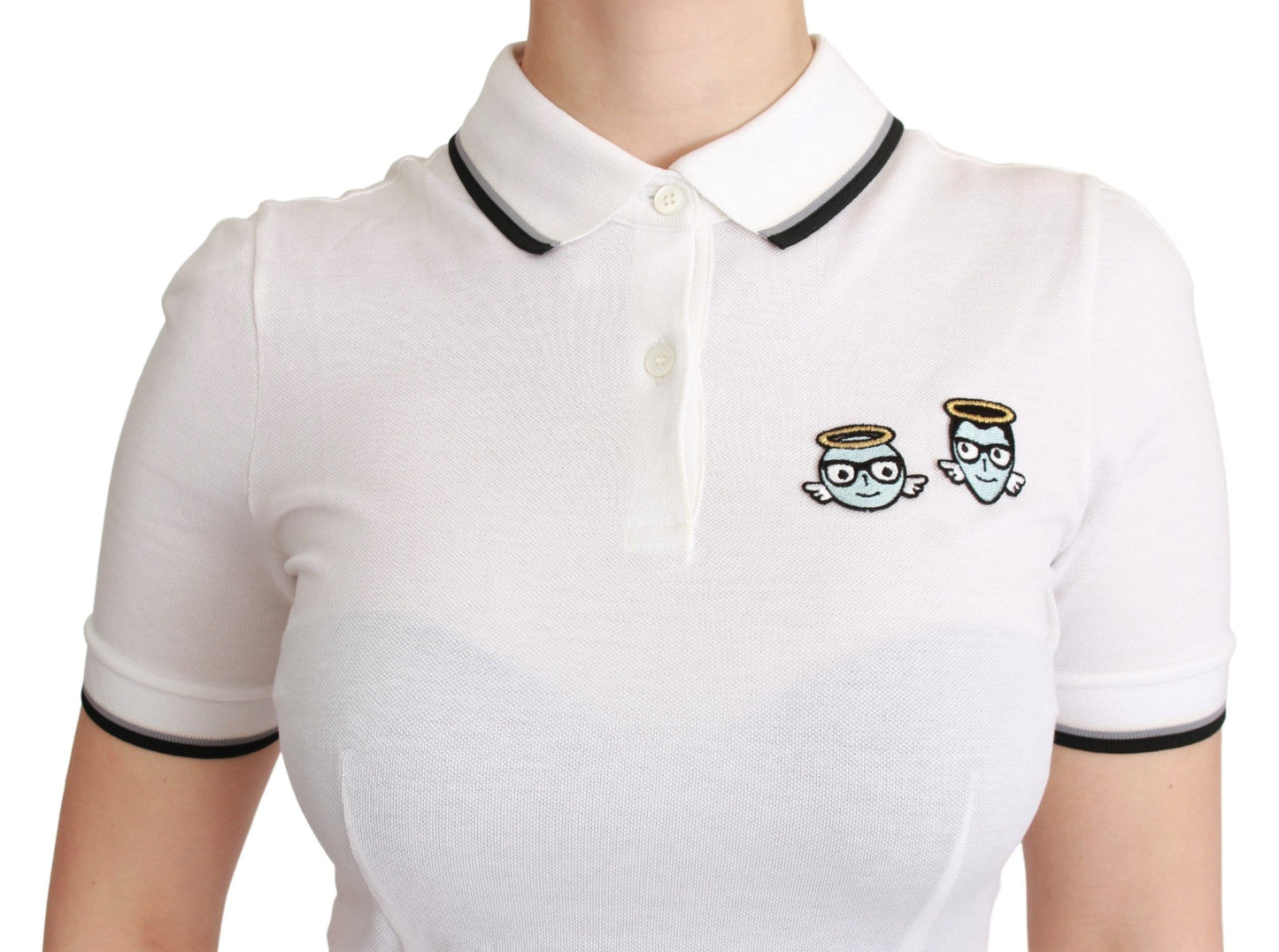 Camiseta bordada Chic Polo Angel