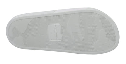 Sandalias blancas elegantes - Calzado de verano de lujo