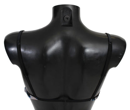 Sujetador Reggiseno de encaje negro elegante