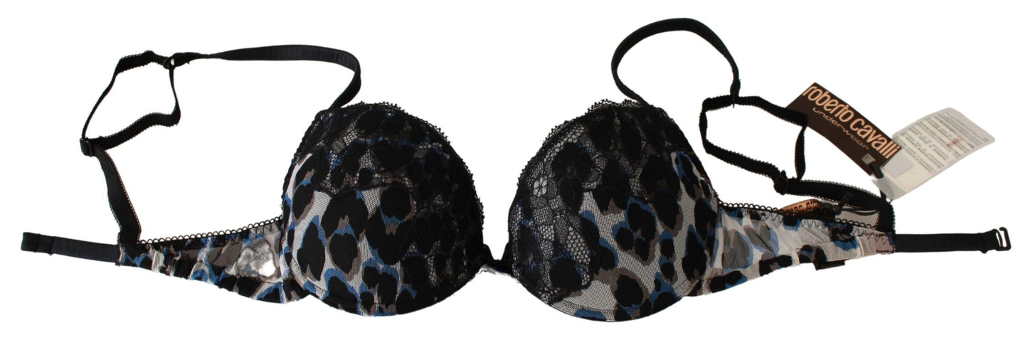 Sujetador Reggiseno de encaje negro elegante