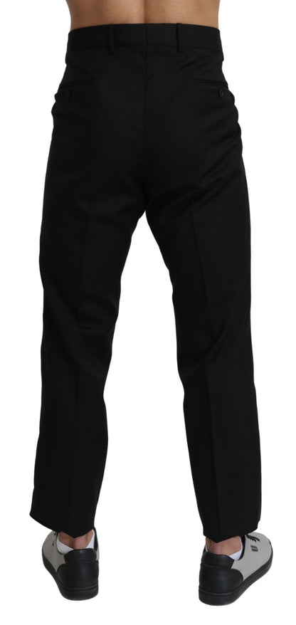 Pantalones formales elegantes de corte entallado