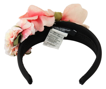 Elegante diadema de seda de diseñador
