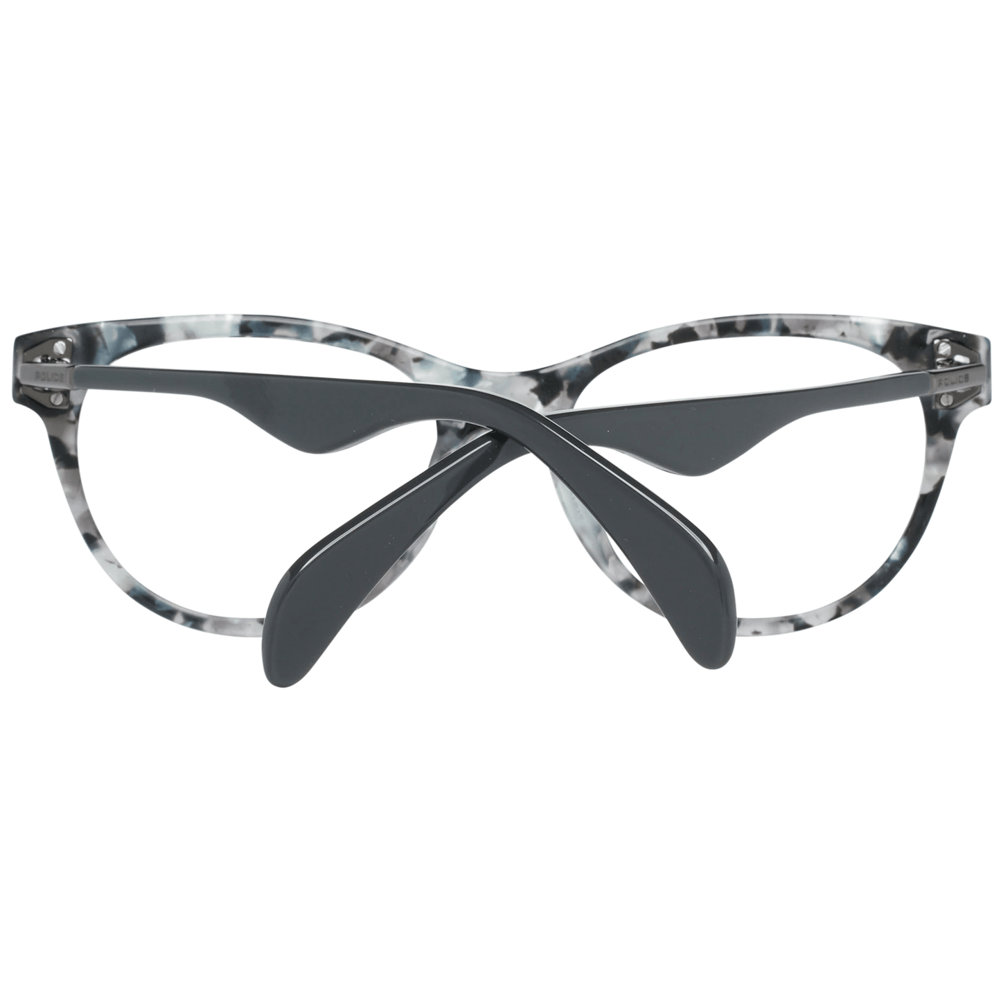 Elegantes gafas de montura completa en gris para mujer