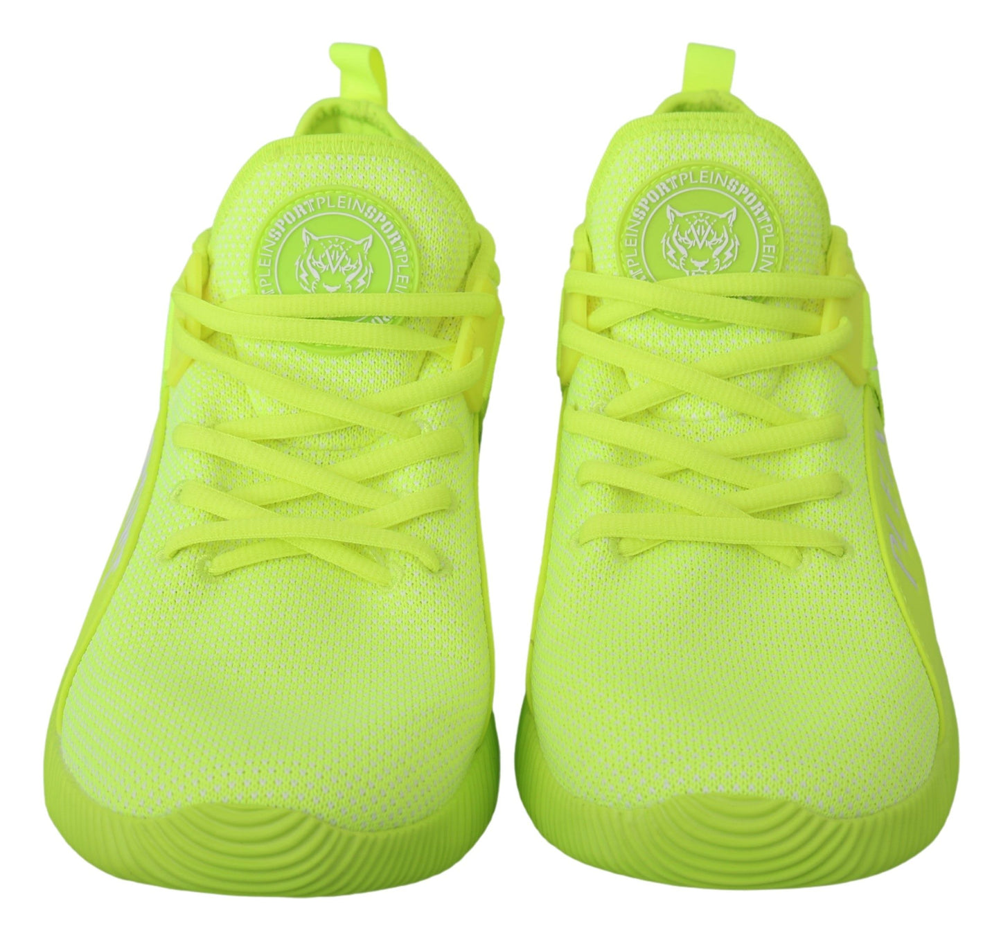 Zapatillas deportivas casuales elegantes de color verde claro