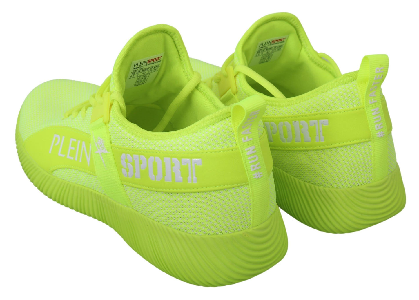 Zapatillas deportivas casuales elegantes de color verde claro