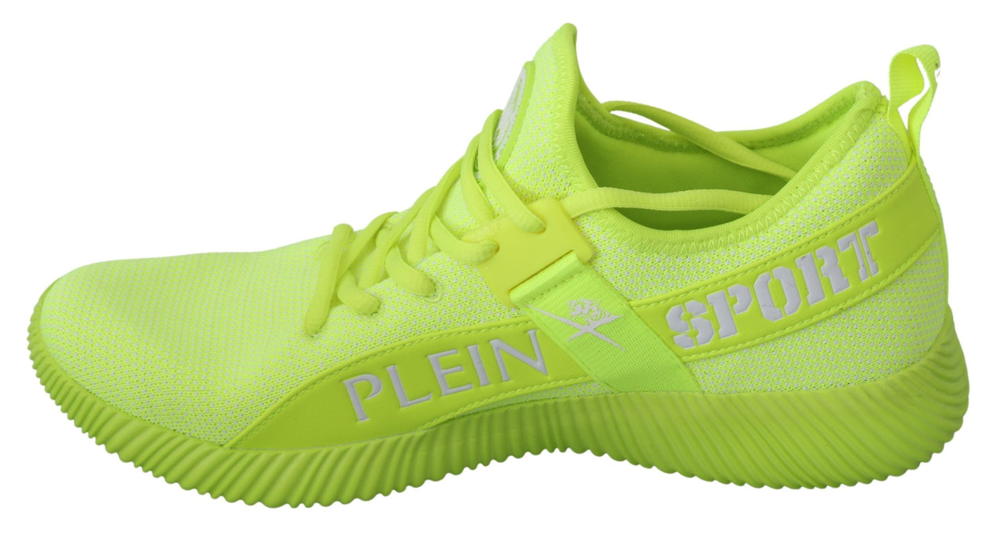 Zapatillas deportivas casuales elegantes de color verde claro
