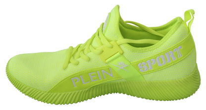 Zapatillas deportivas casuales elegantes de color verde claro