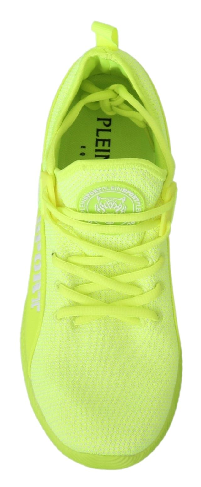 Zapatillas deportivas casuales elegantes de color verde claro