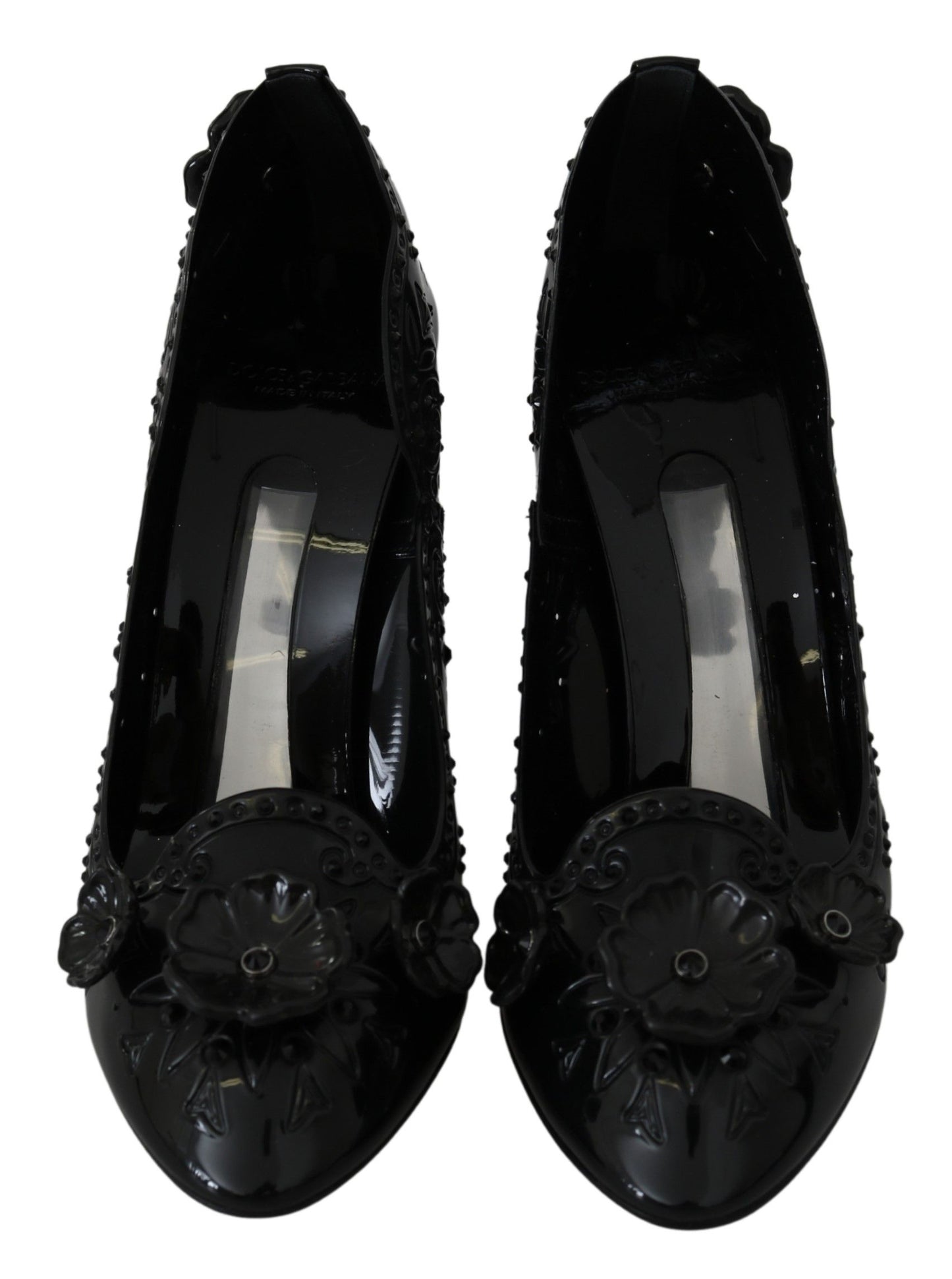 Encantadores zapatos de tacón de cristal de Cenicienta