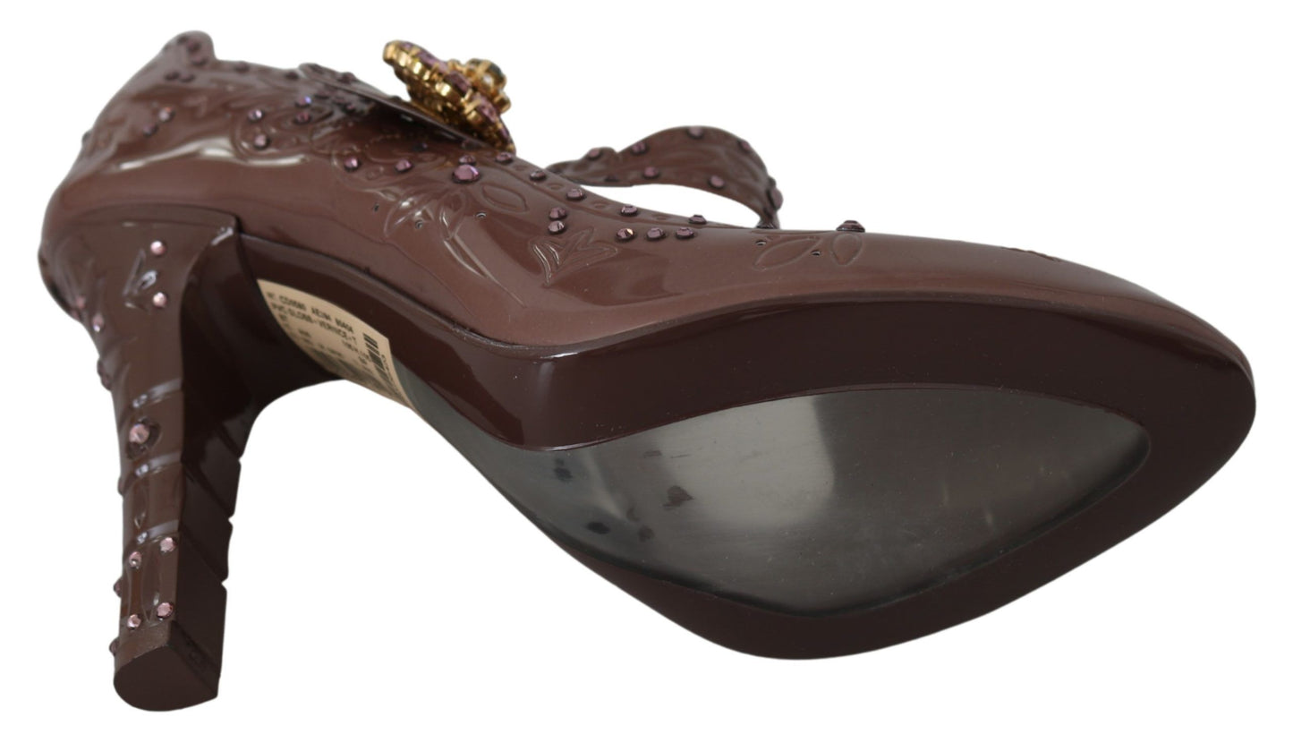 Encantadores zapatos de tacón de cristal de Cenicienta