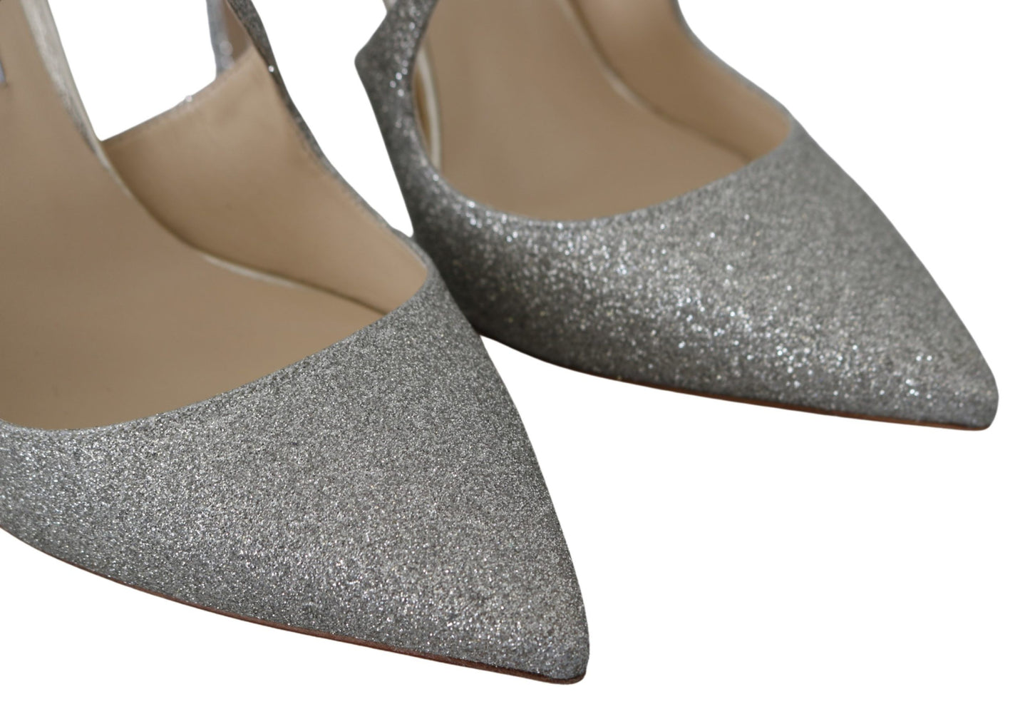 Zapatos de tacón de piel Platinum Ice Lancer: elegancia refinada