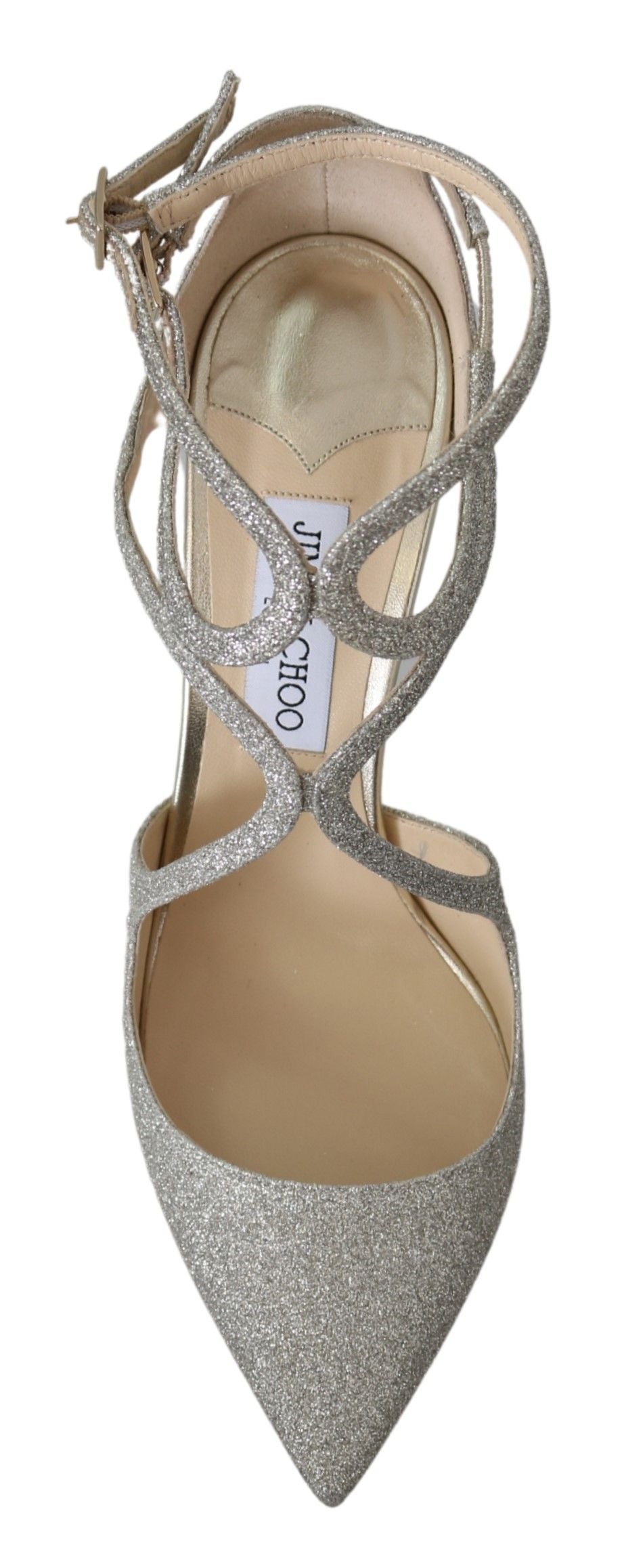 Zapatos de tacón de piel Platinum Ice Lancer: elegancia refinada