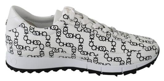 Elegantes zapatillas de piel monocromáticas