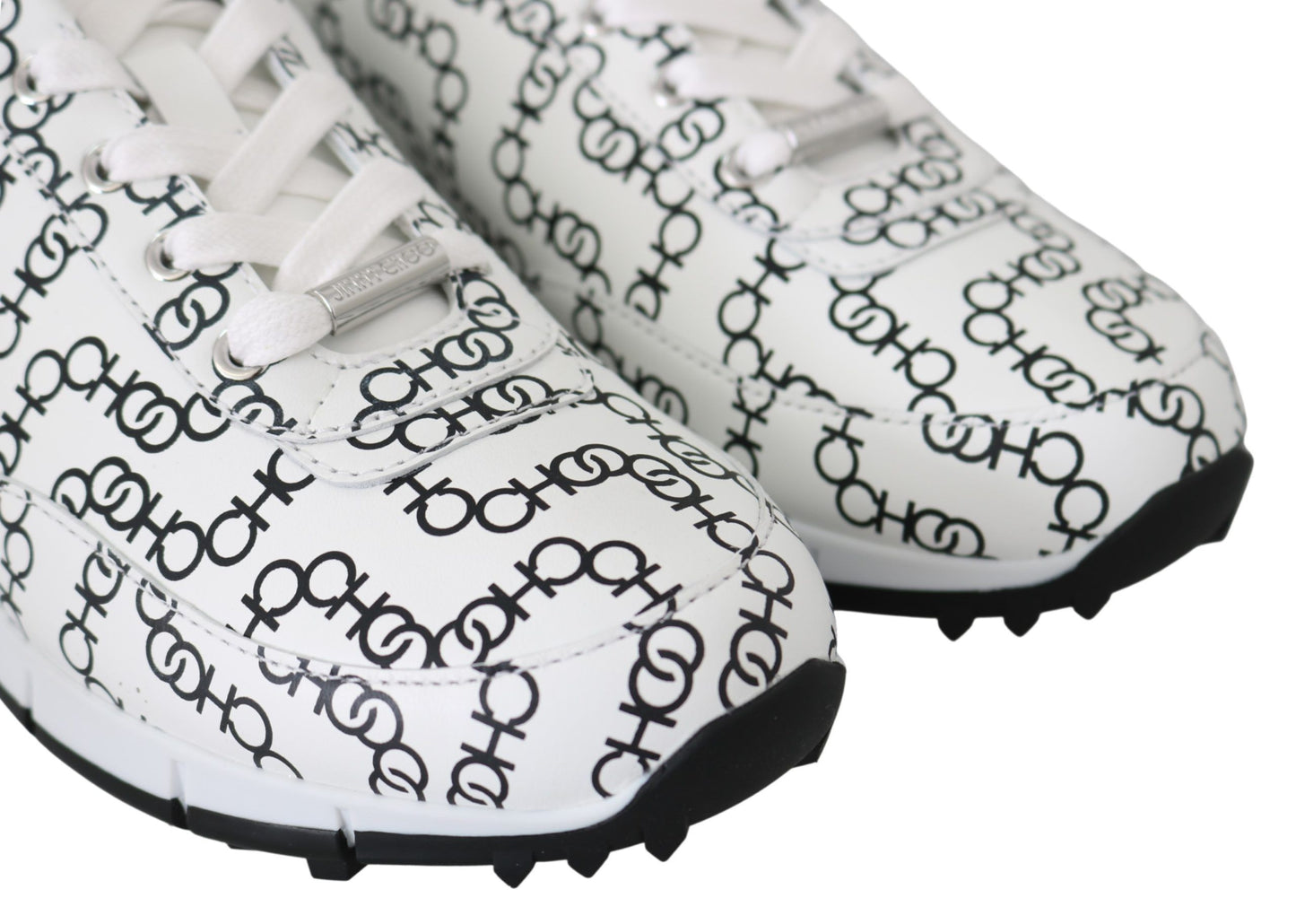 Elegantes zapatillas de piel monocromáticas