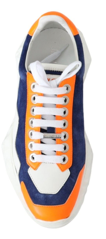 Zapatillas deportivas de mezcla de cuero Electric Elegance