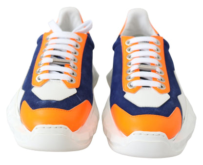 Zapatillas deportivas de mezcla de cuero Electric Elegance