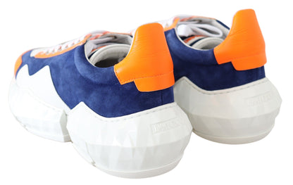 Zapatillas deportivas de mezcla de cuero Electric Elegance