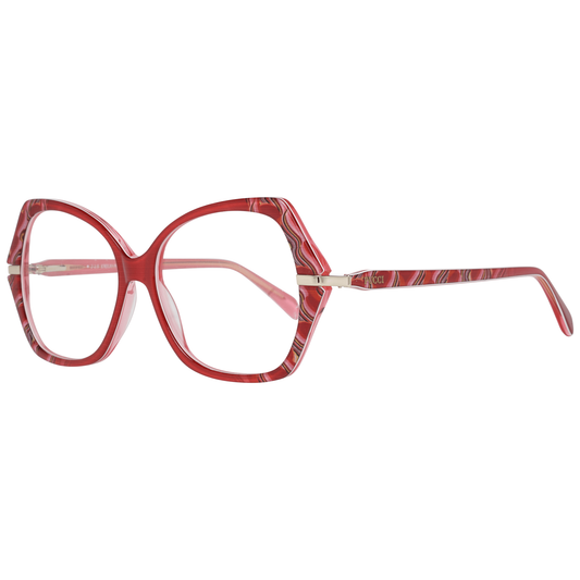 Monturas ópticas rojas para mujer