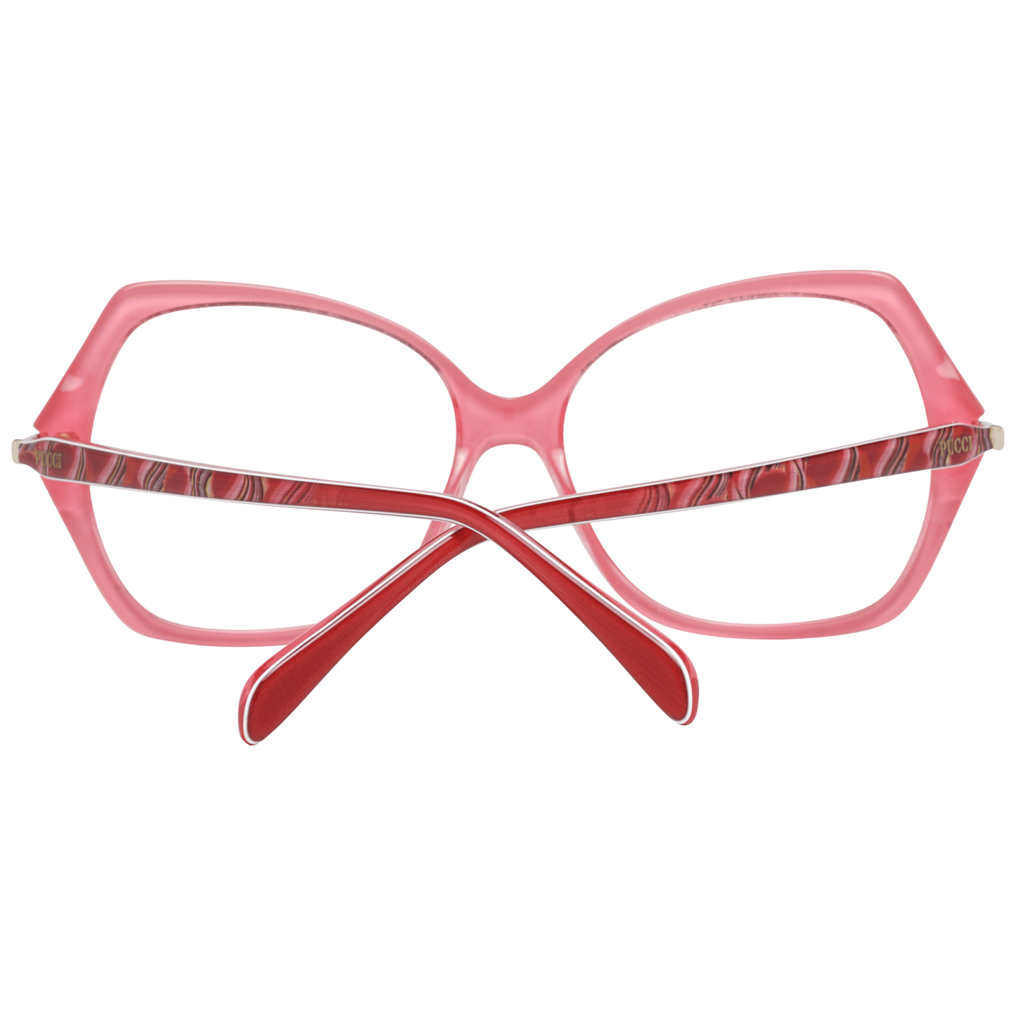 Monturas ópticas rojas para mujer