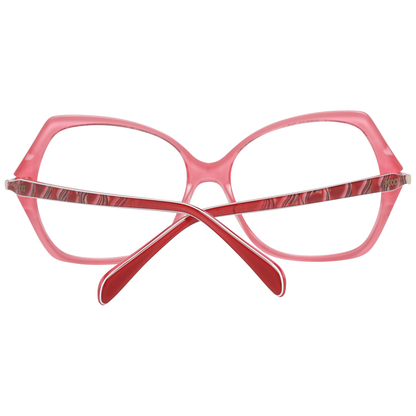 Monturas ópticas rojas para mujer