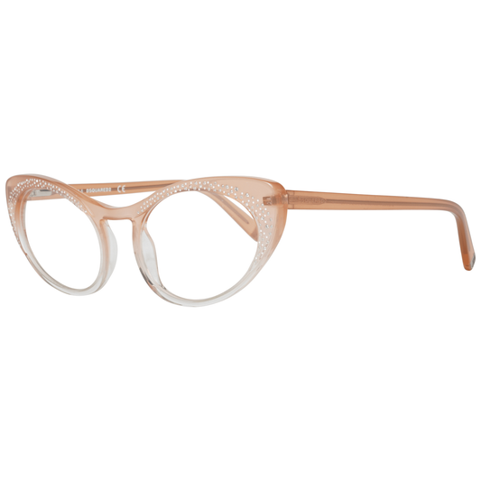 Gafas de diseño elegantes con tonos rosa