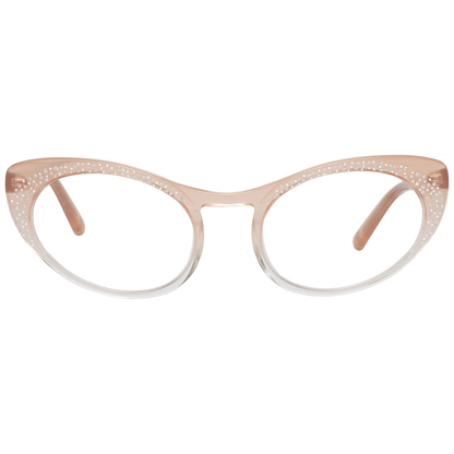 Gafas de diseño elegantes con tonos rosa