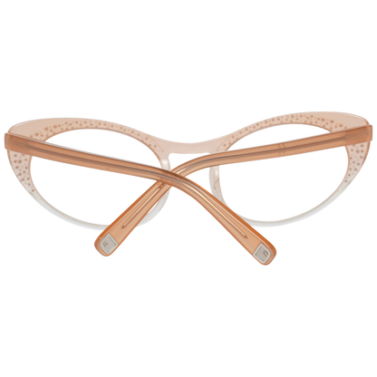 Gafas de diseño elegantes con tonos rosa