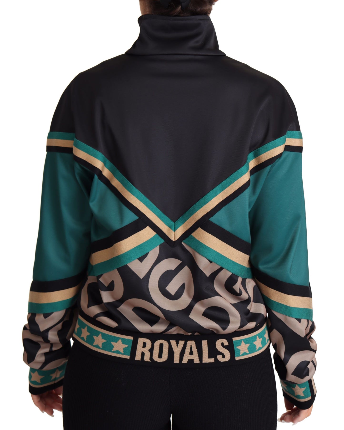 Chaqueta deportiva multicolor chic con logo Mania