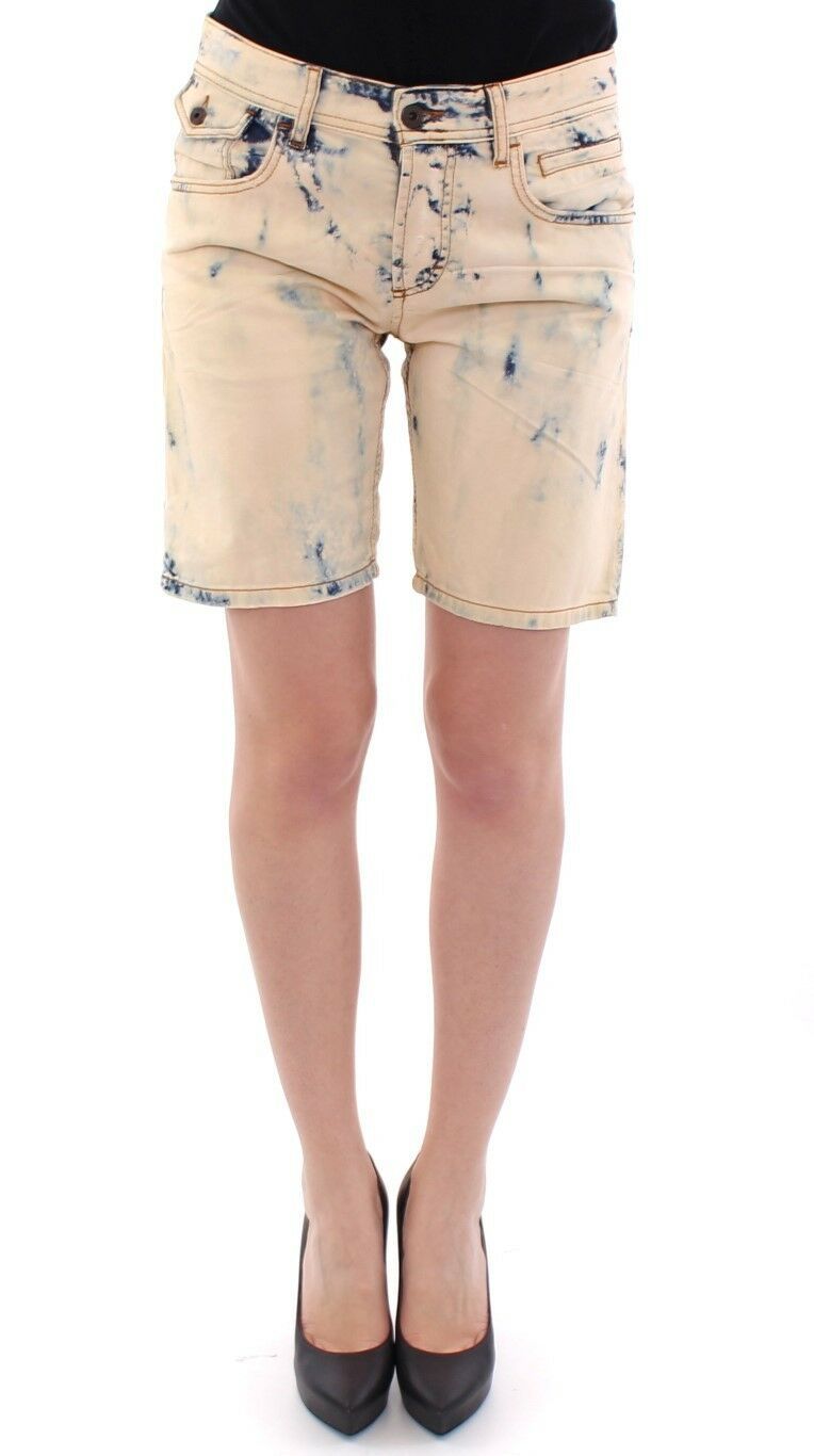 Pantalones cortos de algodón chic de verano en azul