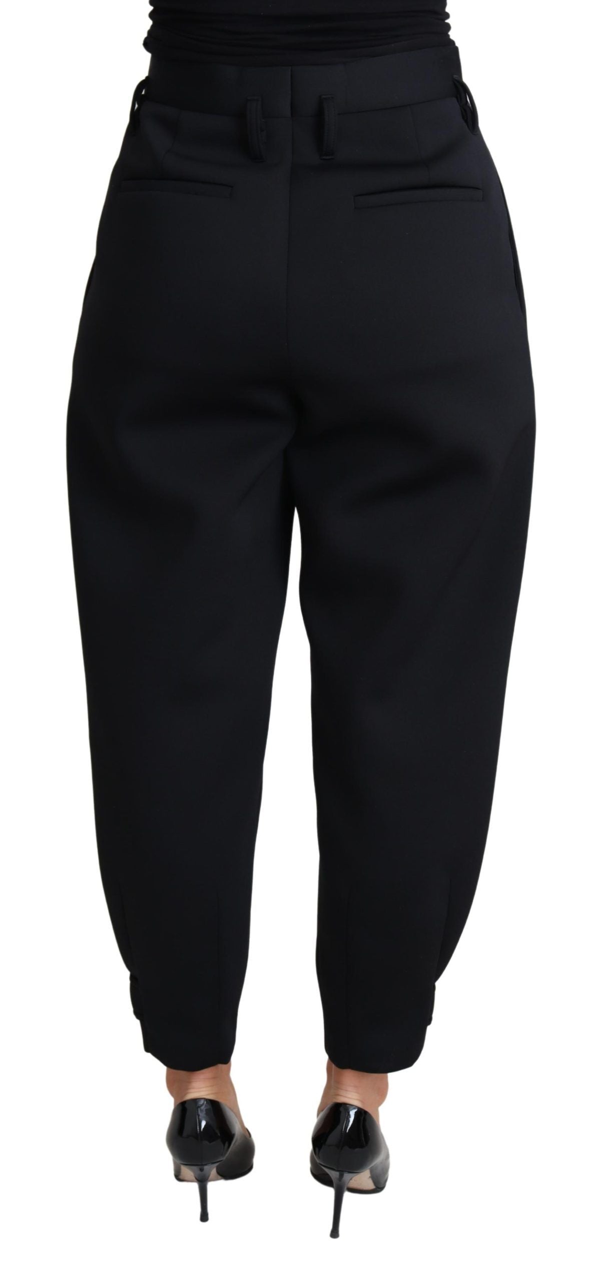 Pantalones elegantes de cintura alta