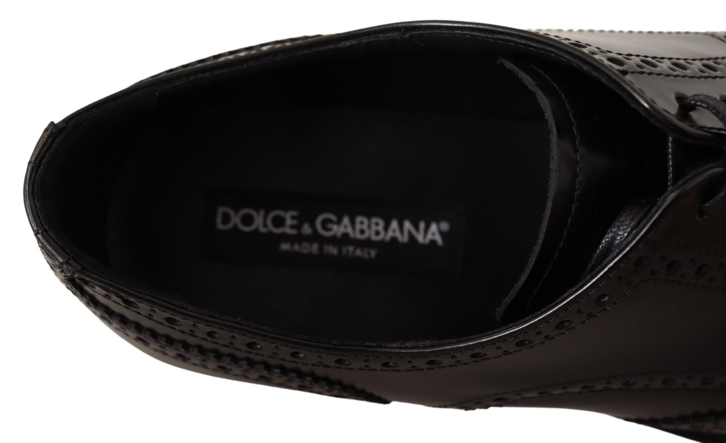 Elegantes zapatos Derby Oxford con punta de ala