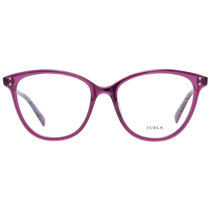Elegantes gafas de ojo de gato moradas para mujer