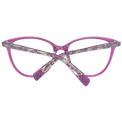 Elegantes gafas de ojo de gato moradas para mujer