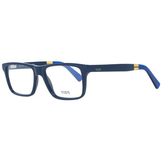 Gafas rectangulares azules elegantes para hombre