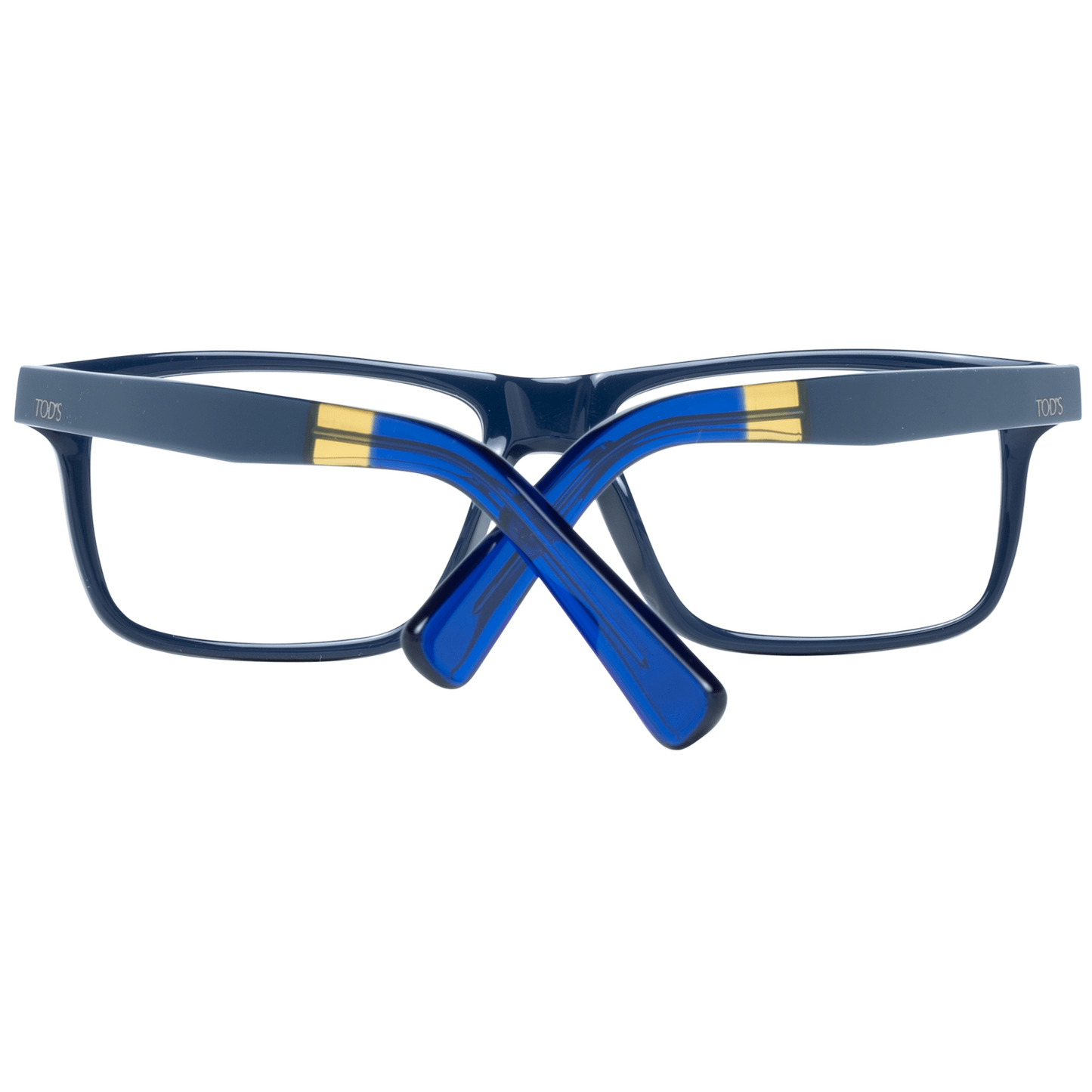 Gafas rectangulares azules elegantes para hombre