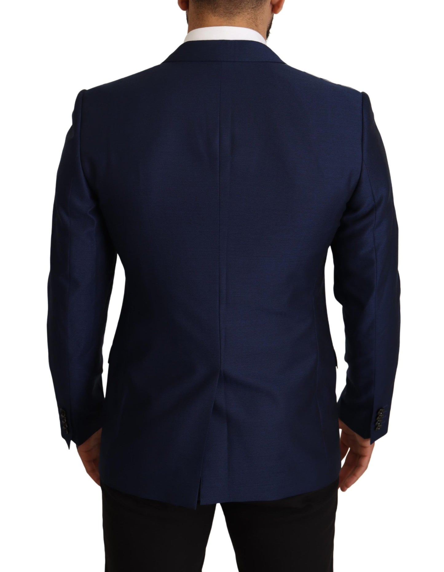 Blazer Martini de lana virgen azul marino