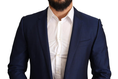Blazer Martini de lana virgen azul marino